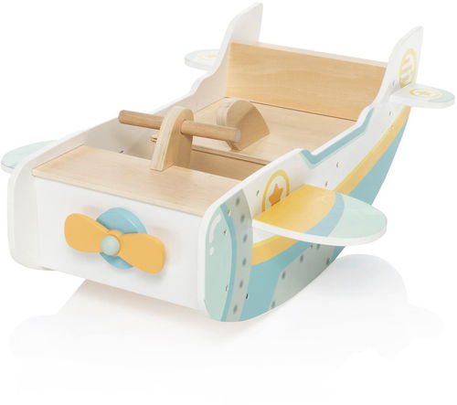 ZOPA Dřevěná montessori houpačka letadlo Wood - Montessori houpačka - Hlavní obrázek