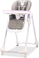 ASALVO Baby jedálenská stolička rabbit pink - Stolička na kŕmenie