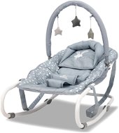 ASALVO Baby chair rabbit grey - Baby Rocker