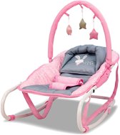 ASALVO Baby kresielko rabbit pink - Detské ležadlo