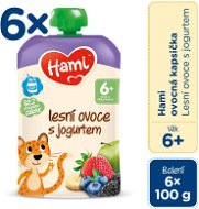 Hami Forest fruits with yoghurt 6×100 g - Meal Pocket