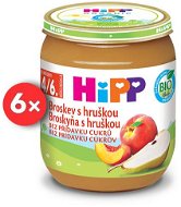 HiPP BIO Broskev s hruškou od uk. 4.-6.měsíce 6× 125 g - Baby Food