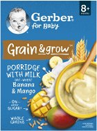 Milk Porridge GERBER mléčná kaše pšenično-ovesná banán a mango 200 g - Mléčná kaše