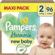 PAMPERS Harmonie Baby veľkosť 2 (96 ks) - Jednorazové plienky