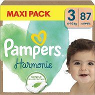 PAMPERS Harmonie Baby veľkosť 3 (87 ks) - Jednorazové plienky
