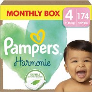 PAMPERS Harmonie Baby veľkosť 4 (174 ks) - Jednorazové plienky