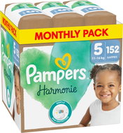 PAMPERS Harmony Baby size 5 (152 pcs) - Disposable Nappies