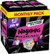 PAMPERS Ninjamas Pyjama Pants Hearts 8 - 12 years (54 pcs) - Nappies