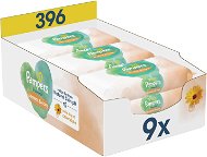 PAMPERS Harmonie Protect & Care 9× 44 ks - Baby Wet Wipes