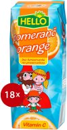 HELLO Mini Pomeranč 18× 250 ml - Nápoj