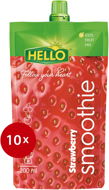 HELLO Smoothie Jahoda 10× 200 ml - Šťava