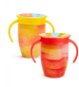 Munchkin Miracle 360° Tie Dye Cup Tropical žltý a červený 2 ks, 207 ml - Detský hrnček