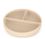 PETITE&MARS Talířek silikonový kulatý Take&Match Desert Sand  - Children's Plate