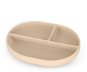 PETITE&MARS Talířek silikonový oválný Take&Match Desert Sand  - Gyerek tányér
