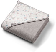 BabyOno terry with hood 100 × 100 cm, grey - Children's Bath Towel