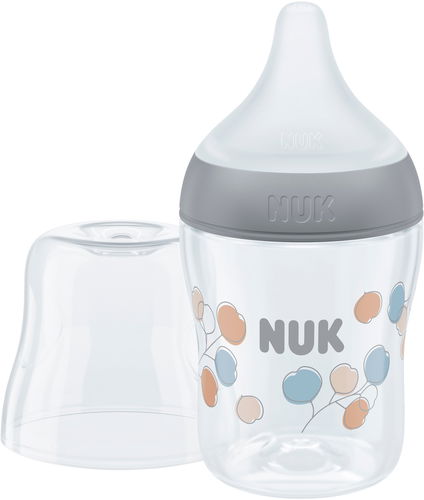NUK Perfect Match s kontrolou teploty 150 ml šedá - Kojenecká láhev - Hlavní obrázek
