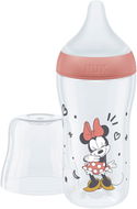 NUK Perfect Match Mickey s kontrolou teploty 260 ml červená - Kojenecká láhev