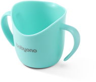 BabyOno Ergonomický tréninkový hrnek 120 ml, mátový - Dětský hrnek