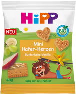 HIPP Bio Mini zabszívek vaníliás vajas keksz 40g - Gyerek snack
