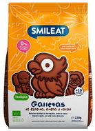 SMILEAT Bio špaldové kakaové sušenky s jablečnou šťávou a extra panenským olivovým olejem a vitamine - Sušenky pro děti