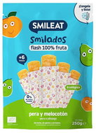 SMILEAT Organic 100% fruit ice cream for freezing pear & peach 5 pcs 250 g - Baby Food