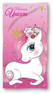 FARO Princess Unicorn 70 × 140 cm - Children's Bath Towel