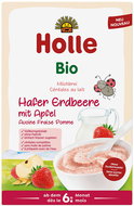 HOLLE Organic oat milk porridge with apple and strawberries 250 g - Milk Porridge
