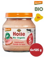 HOLLE Bio Demeter veal 6 × 125 g - Baby Food