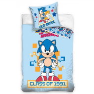 CARBOTEX Hedgehog Sonic Class Of 1991 140 × 200 cm - Bed Linen