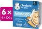 GERBER Hello Yogo mléčný dezert se sušenkami 6× (4× 100 g) - Příkrm