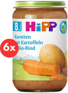 HiPP Organic Potatoes, vegetables and beef 6×220 g - Baby Food