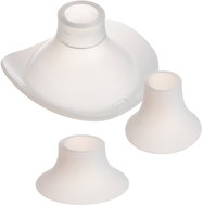 Canpol babies Replacement silicone funnel and inserts 24/21/19mm for Hands-Free breast pump - Spare Part