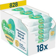PAMPERS Harmony New Baby 18×46 pcs - Wet Wipes