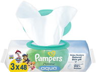 PAMPERS Harmonie Aqua Baby 3× 48 ks - Dětské vlhčené ubrousky