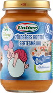 Univer Bio zöldséges rizottó sertésmájjal 163 g - Bébiétel