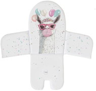 CEBA Basic Crazy Llama 38 × 28 cm - High Chair Cushion Cover