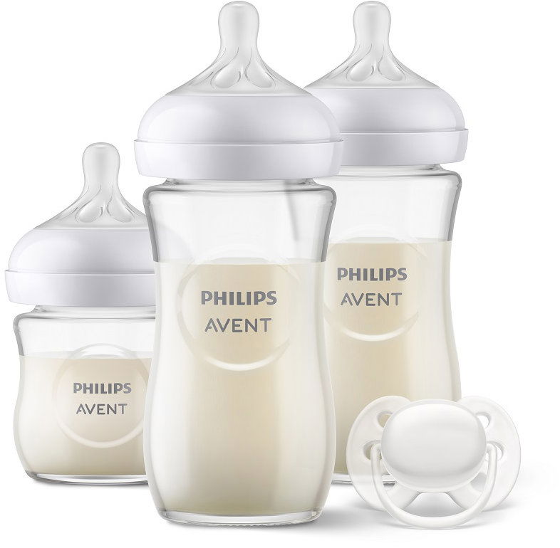 Philips AVENT Novorozenecká startovní sada Natural Response skleněná