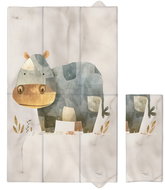CEBA Basic Cosy Hippo 80 × 50 cm - Changing Pad