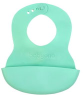 BabyOno bib with pocket mint - Bib