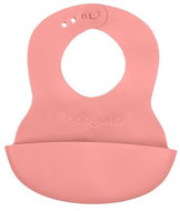 BabyOno bib with pocket pink - Bib