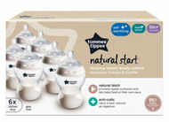 Tommee Tippee CTN Natural Start Készlet, 260 ml, 0+ hó, 6 db - Cumisüveg szett