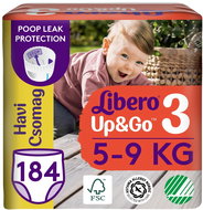 LIBERO Up&Go size 3 (184 pcs) - Nappies