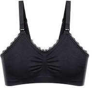 BabyOno Breastfeeding bra size. F80-85, black - Nursing Bra