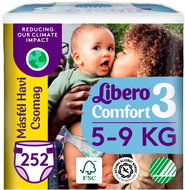 LIBERO Comfort size 3 (252 pcs) - Disposable Nappies