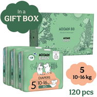 Moomin Baby 5 Maxi 10–16 kg (120 ks) - Eko pleny