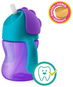 Philips AVENT Hrneček s ohebným brčkem 200 ml dívka + dárek Petite&Mars miska 6m+ - Láhev na pití pro děti