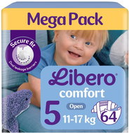 Libero Comfort Mega Pack size 5 (64 pcs) - Disposable Nappies