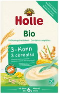 HOLLE Bio kása, 3 fajta gabonából, 250 g - Tejmentes pép