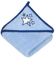 AKUKU Kék 100 × 100 cm - Gyerek fürdőlepedő