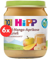 HiPP Organic semolina with fruit 6×200 g - Baby Food